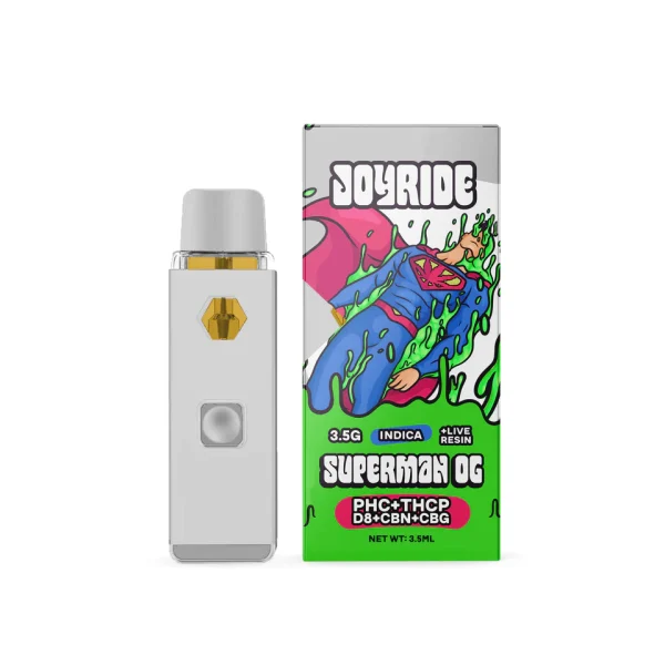 Joyride Superman 3.5G disposable is an excellent choice for those looking for a high-quality, long-lasting, and flavorful vaping experience. Whether you’re new to vaping or a seasoned enthusiast, this disposable vape offers convenience without compromising on quality. Try it today and elevate your vaping experience.