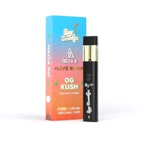 Choosing Bay Smokes OG Kush 2G Live Resin means opting for a product that combines quality, potency, and flavor.